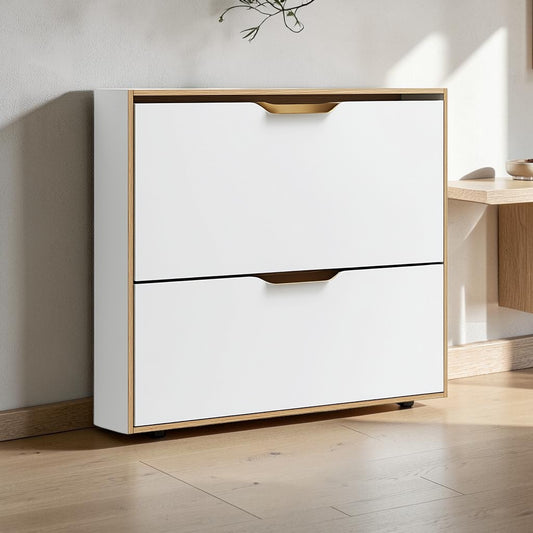 Kedrum Ultra-Slim Hidden Tipping Shoe Cabinet